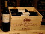 6 Flaschen - Château-Holzkiste - Château Saint Legrand, Médoc, WF 96/100